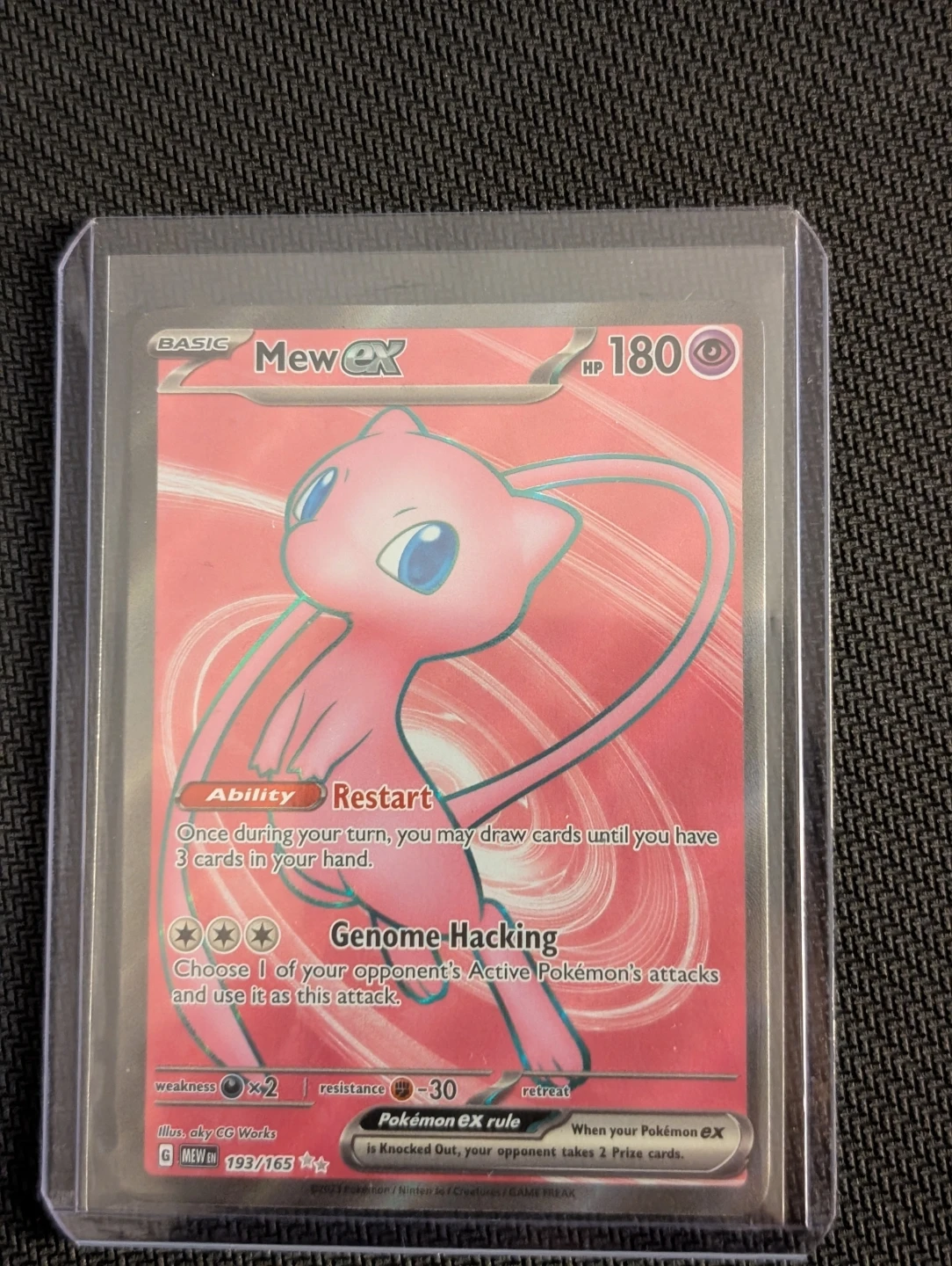 Mew Ex Scarlet & Violet 151 Ultra Rare 193/165 - Pokemon - photo 5