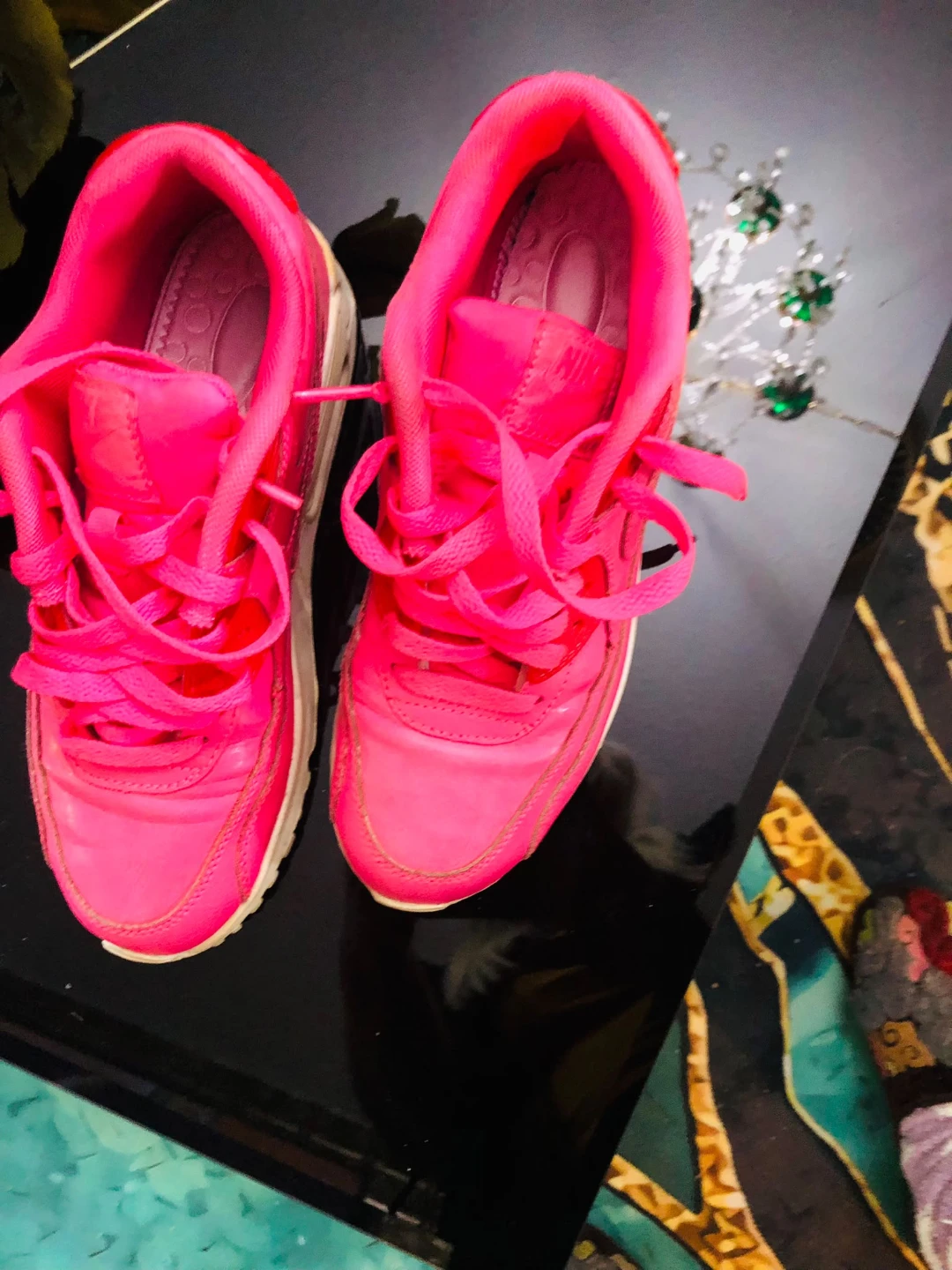 Nike Air Max 90 Pink Sneakers - photo 2