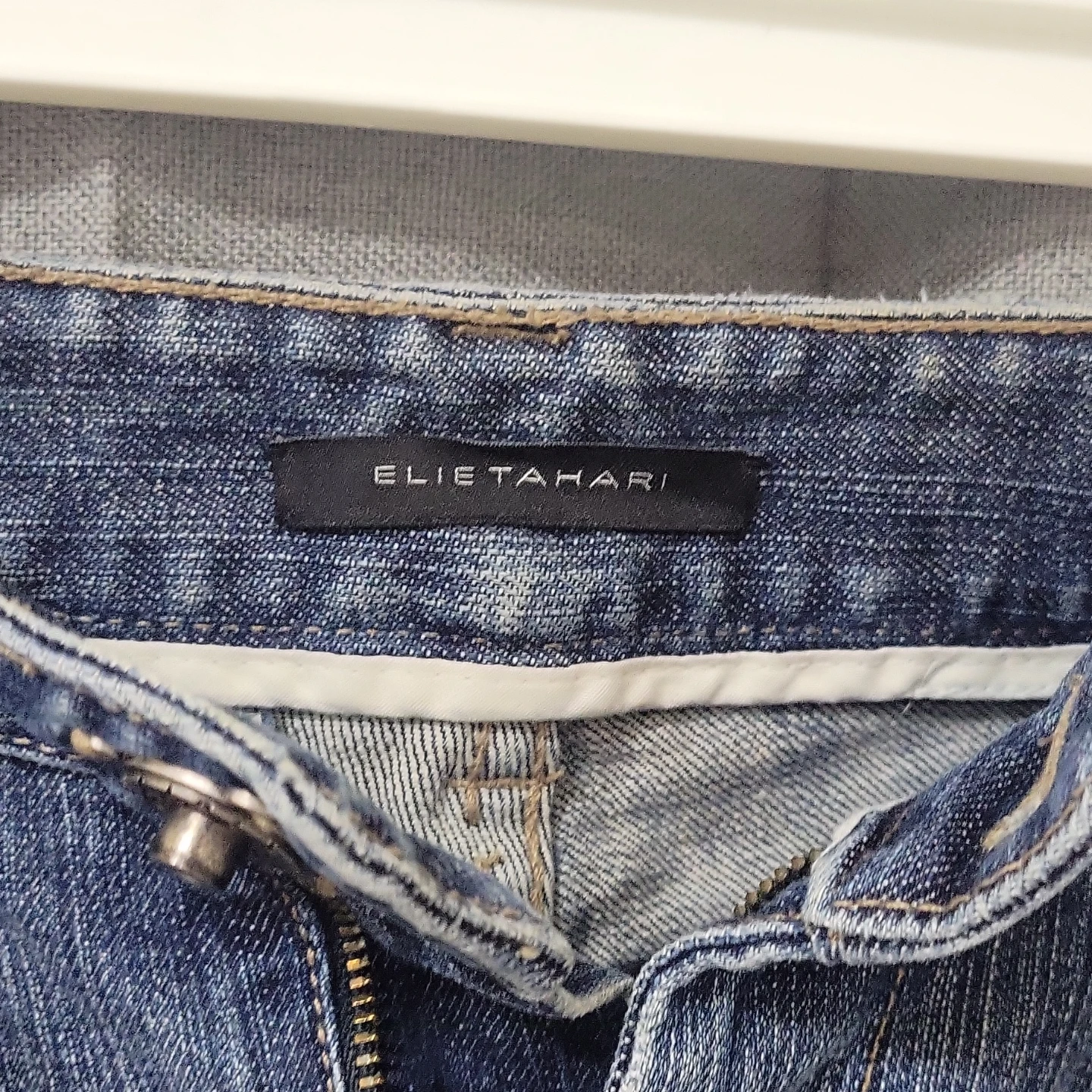 Elie Tahari Blue Denim Jeans - photo 3