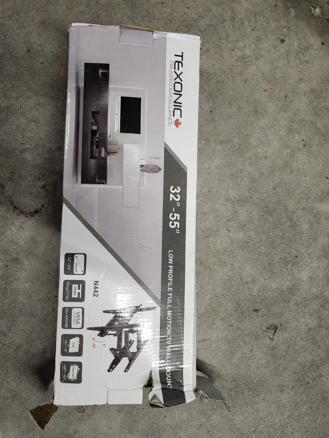 Texonic Low Profile Full Motion TV Wall Mount 32"-55" - photo 3