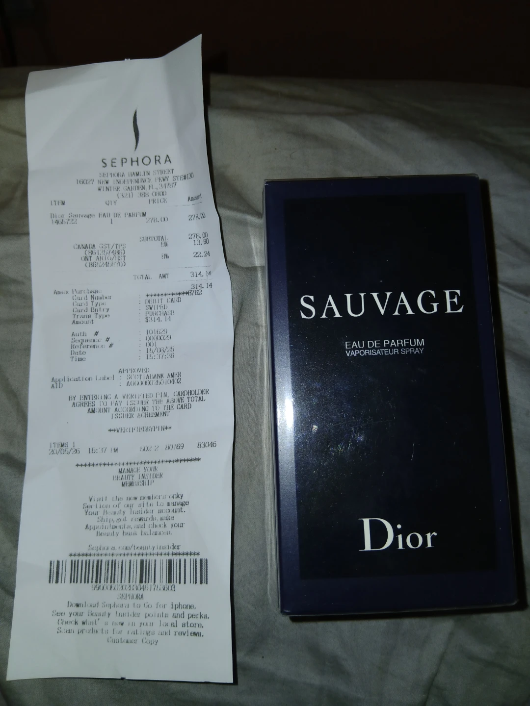 Dior Sauvage Eau de Parfum