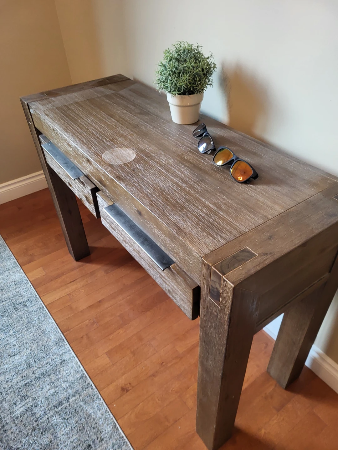 Wooden Side Table - photo 2