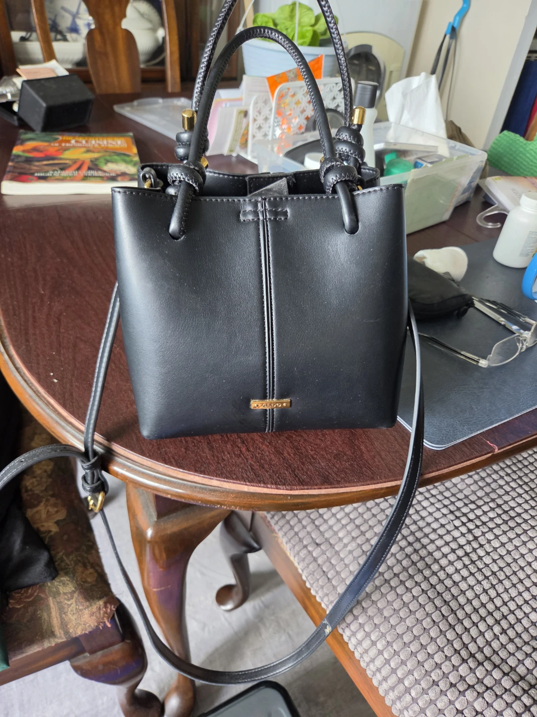 Aldo Black Evielily Bag
