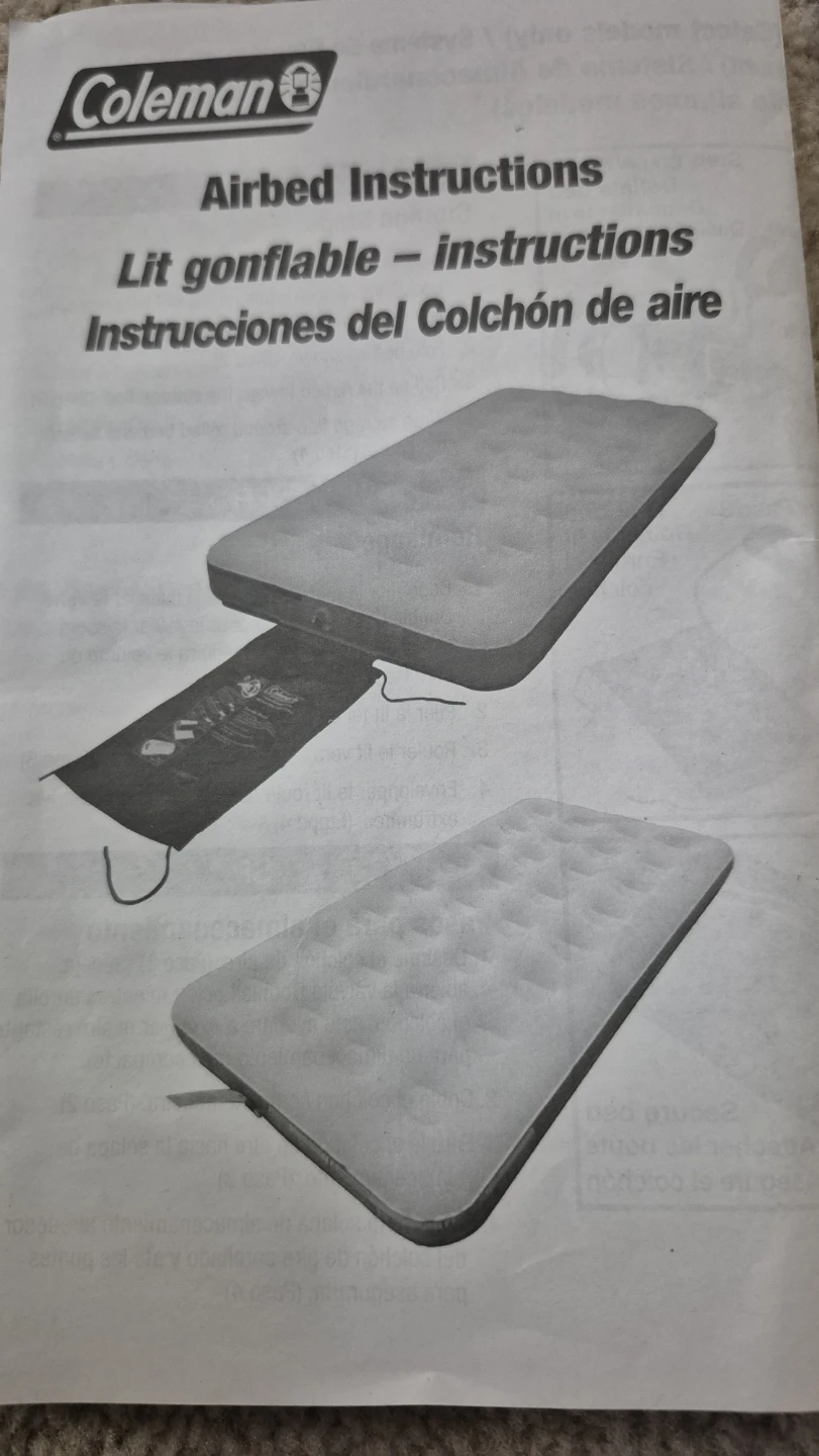 Coleman Queen-Single High Airbed with Quickpump