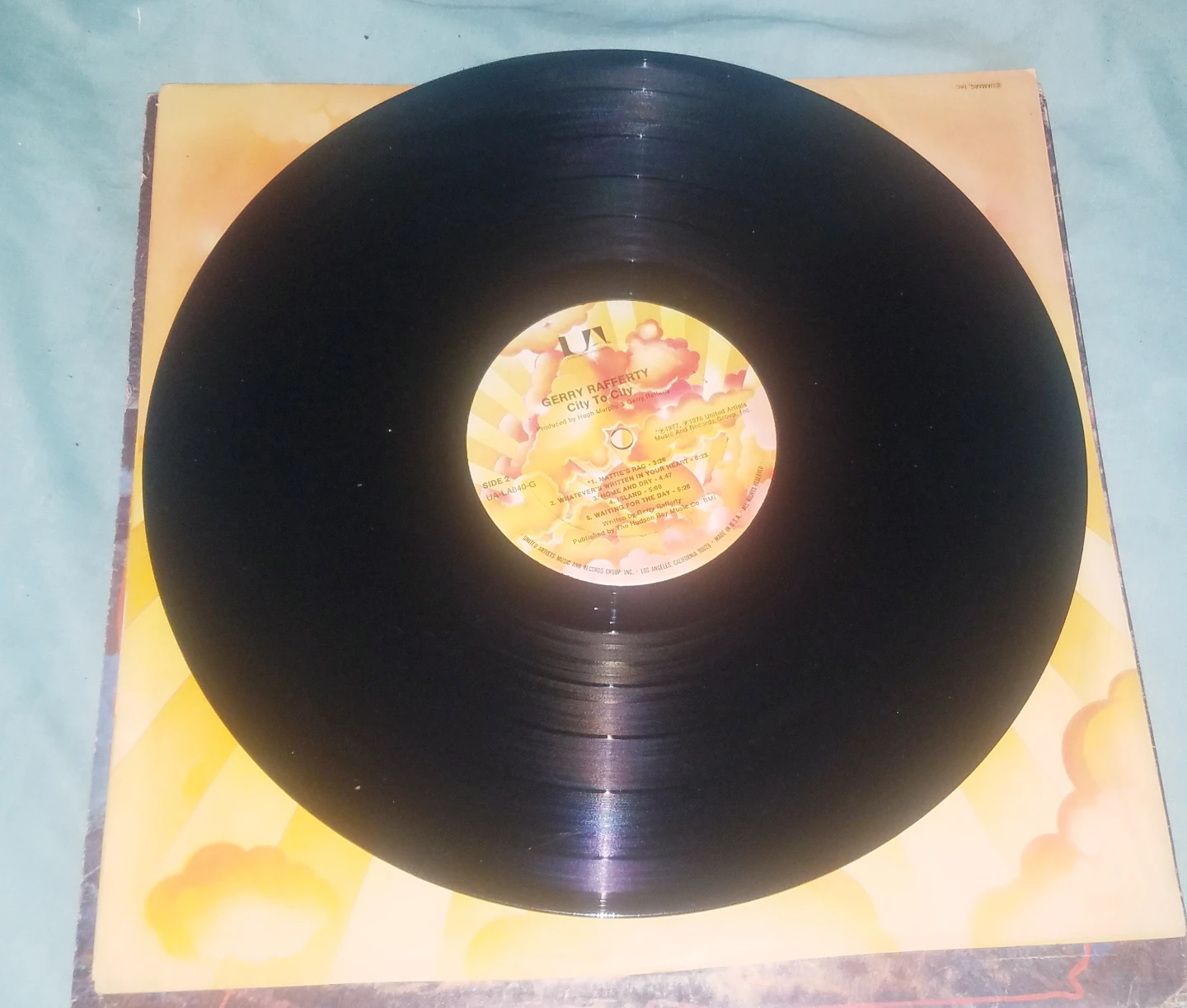 Gerry Rafferty City to City Excellent Condition LP Vinyl Record - photo 2