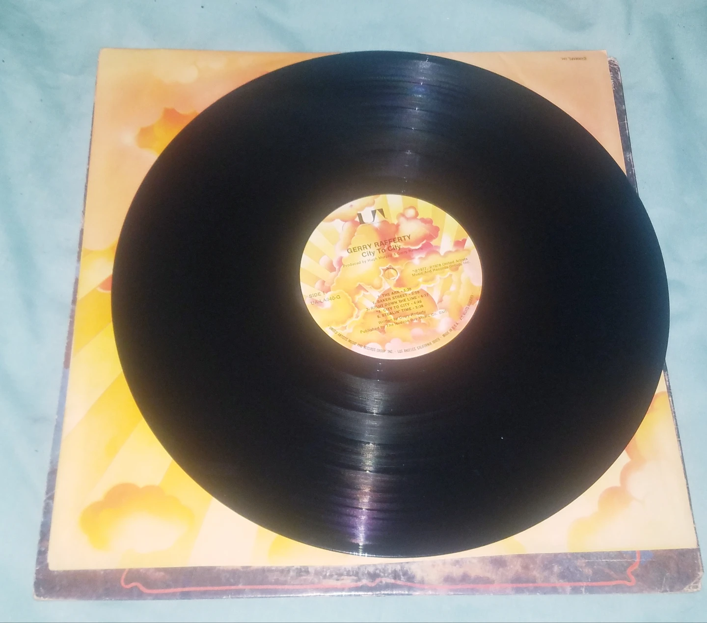 Gerry Rafferty City to City Excellent Condition LP Vinyl Record - photo 5