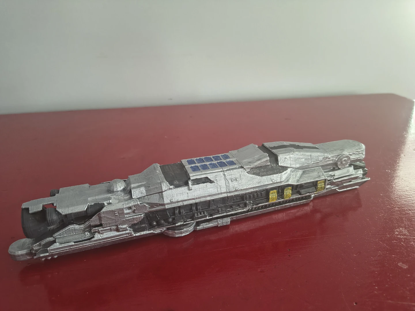 HALO 5 UNSC Infinity 3d printed model - photo 5