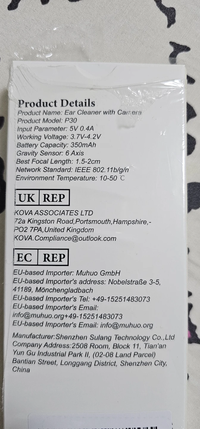 LMECHN Ear Cleaner with Camera P30 - photo 2