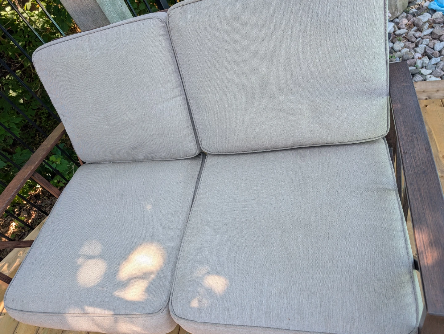 Free patio cushions fair condition chairs not included - photo 4