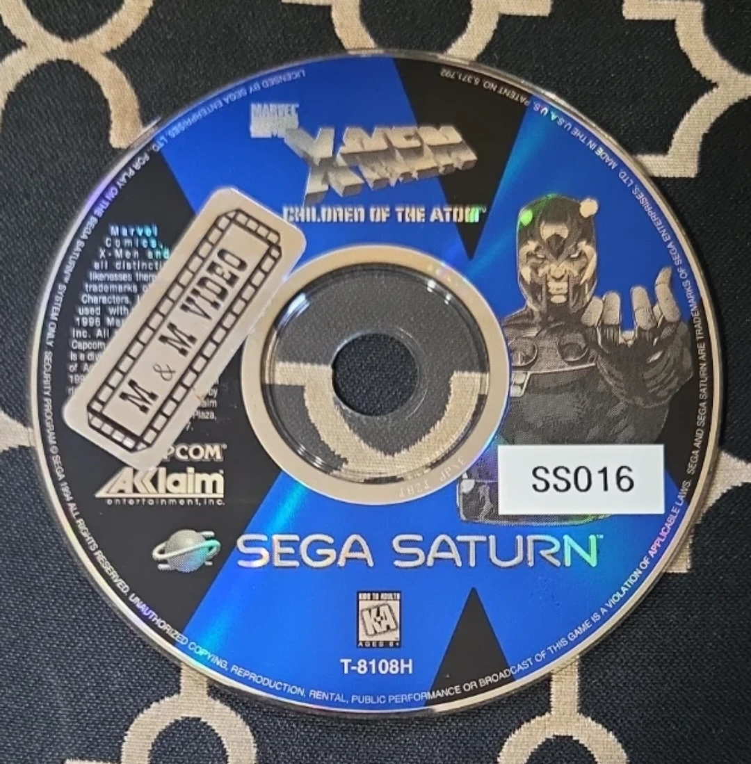 X-Men: Children of the Atom Sega Saturn Video Game - photo 2