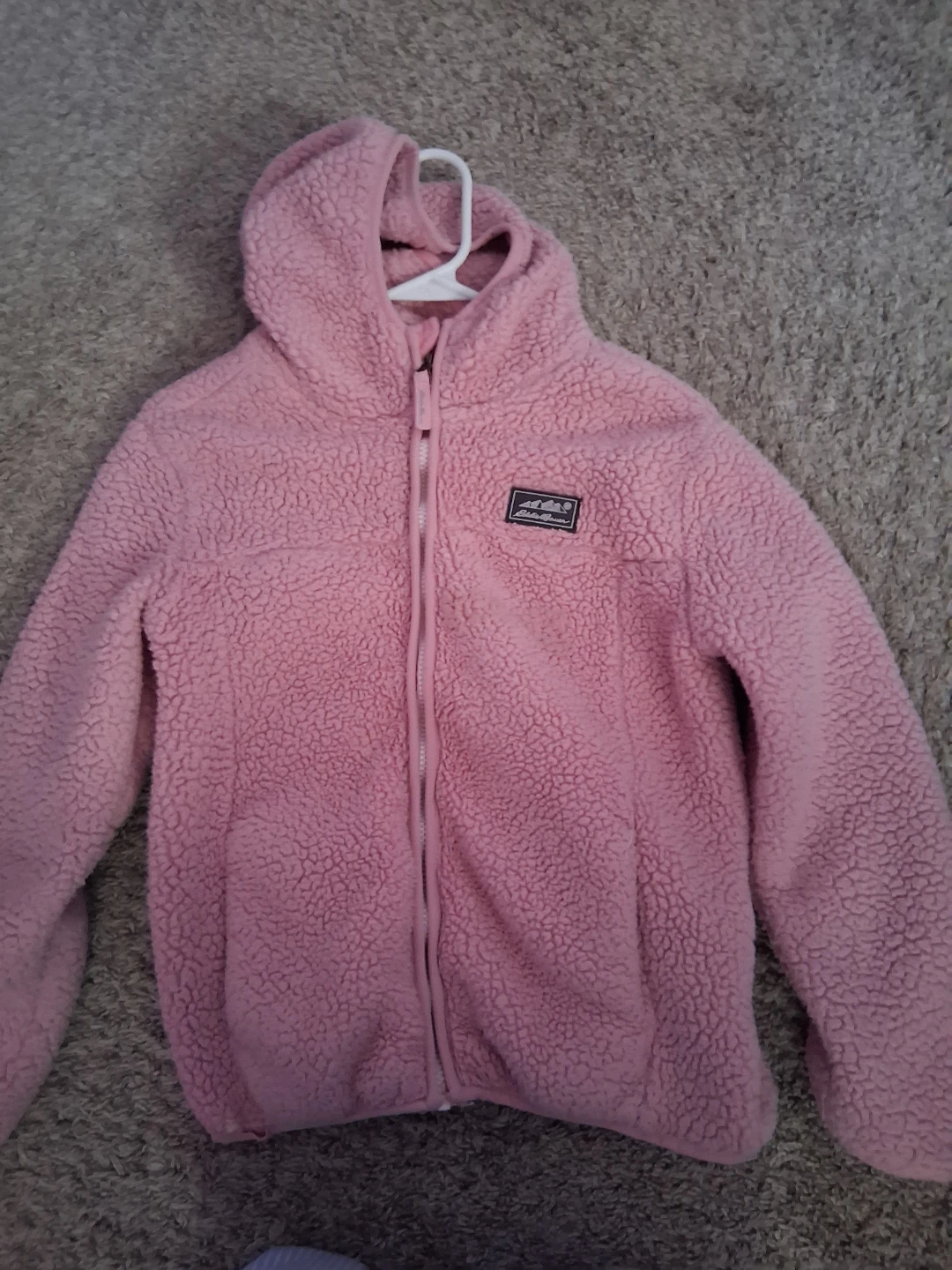 Eddie Bauer Pink Fleece Hoodie