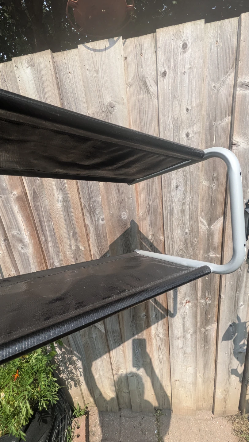 Metal Frame Black 2-Tier Shelf/rack or Shoe stand - photo 2