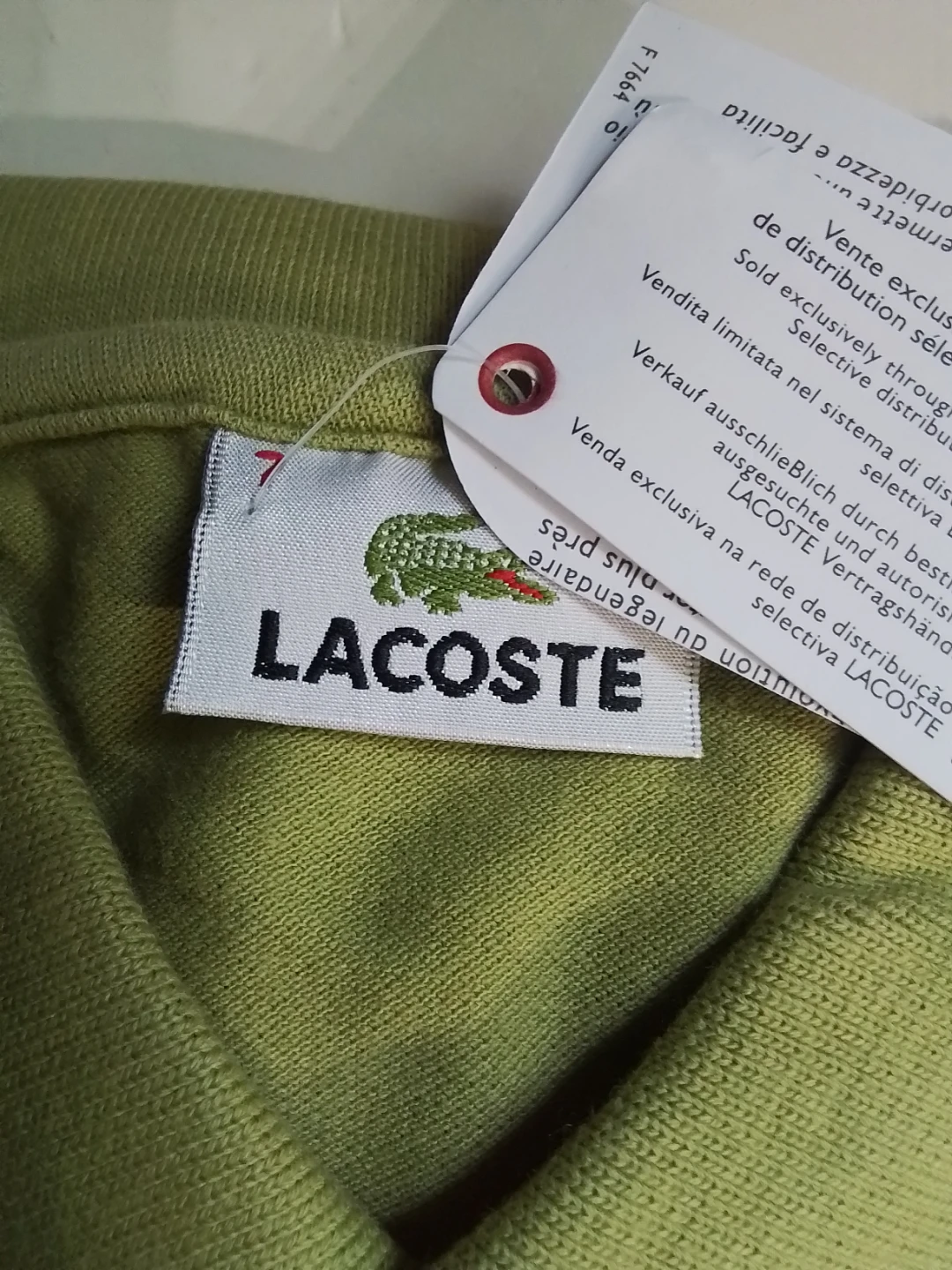 Lacoste Classic Polo Shirt - Light Green - Size XL - photo 3