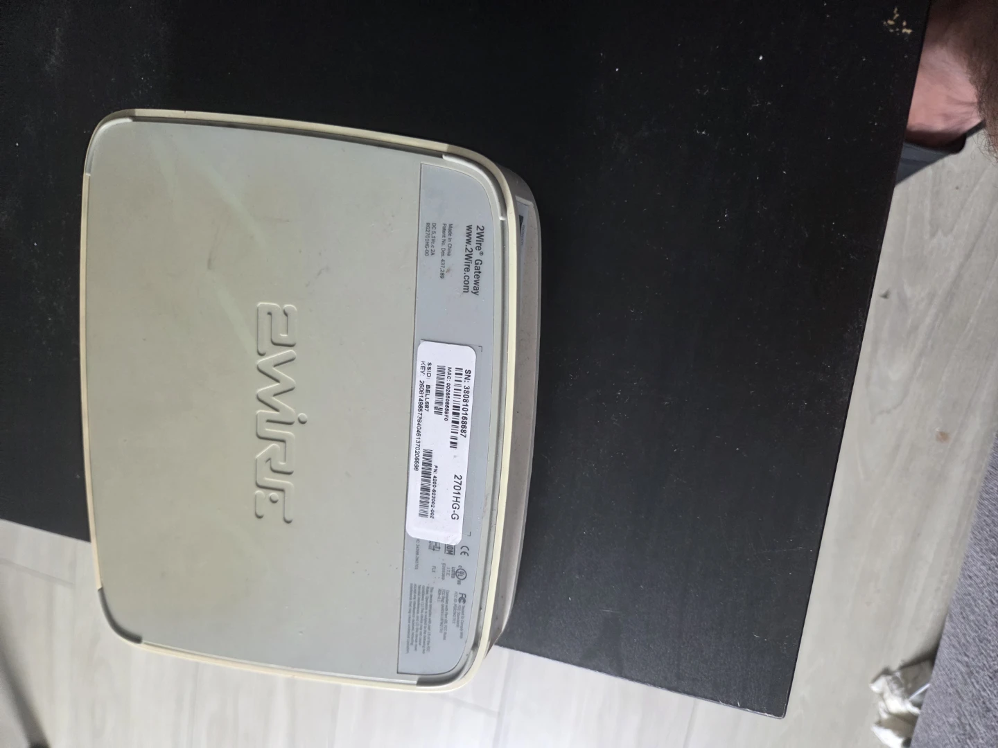 2Wire Gateway 2701HG-G