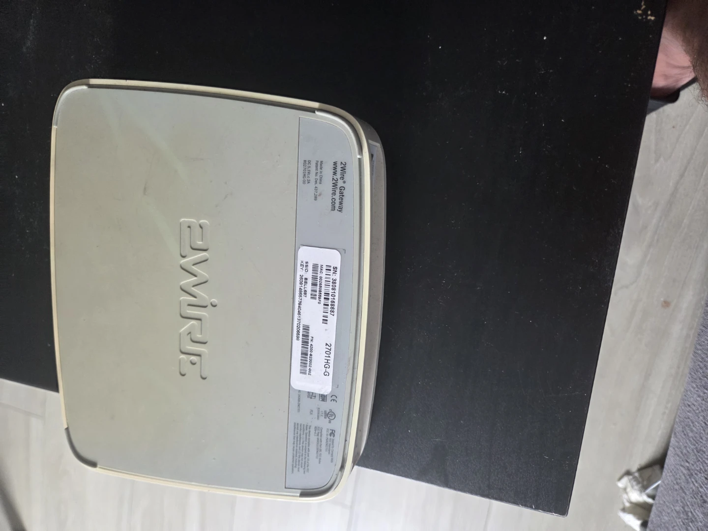 2Wire Gateway 2701HG-G - photo 2