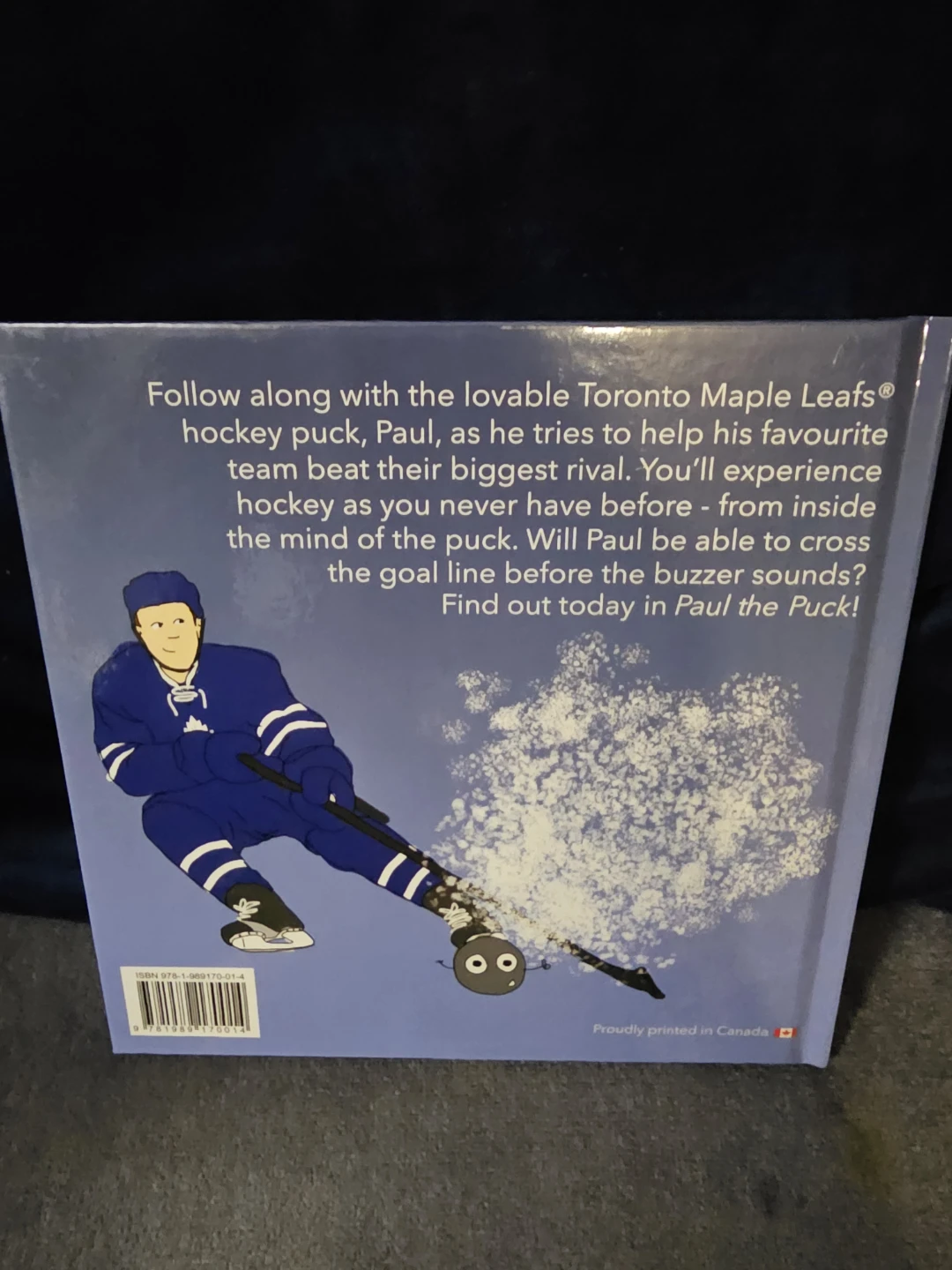 Paul the Puck Children's Book - Toronto Maple Leafs - photo 2