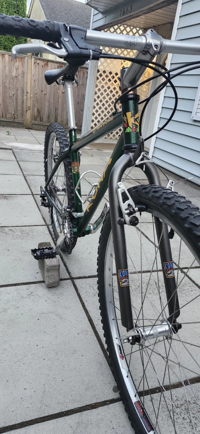 Vintage 1997 Kona Lava Dome Chromoly Steel (Rigid P2 Fork)