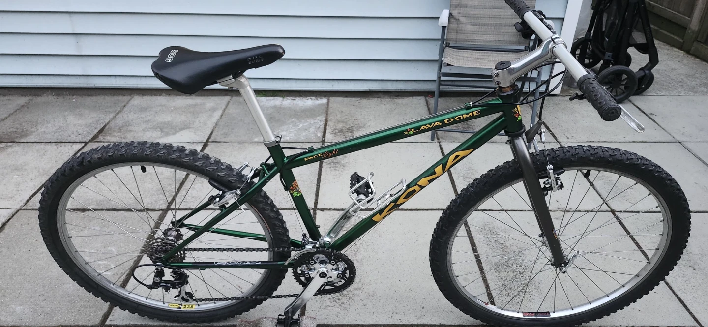 Vintage 1997 Kona Lava Dome Chromoly Steel (Rigid P2 Fork) - photo 2