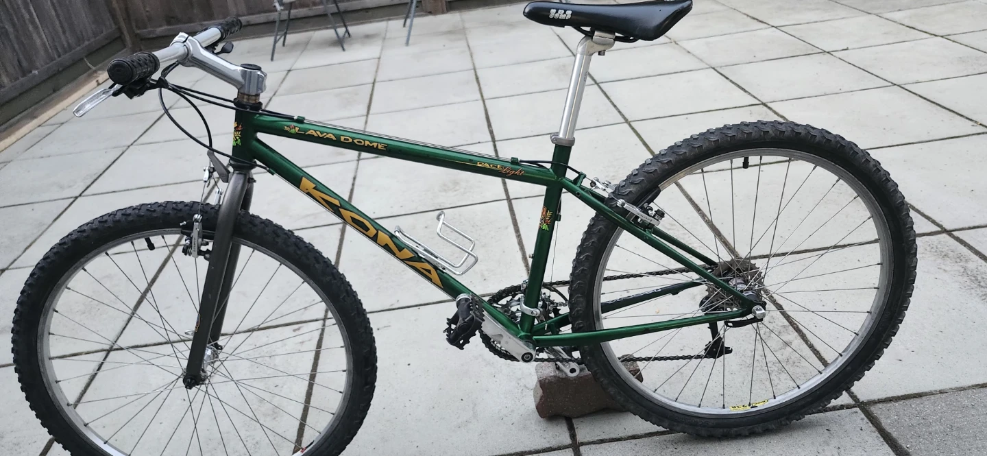 Vintage 1997 Kona Lava Dome Chromoly Steel (Rigid P2 Fork) - photo 4