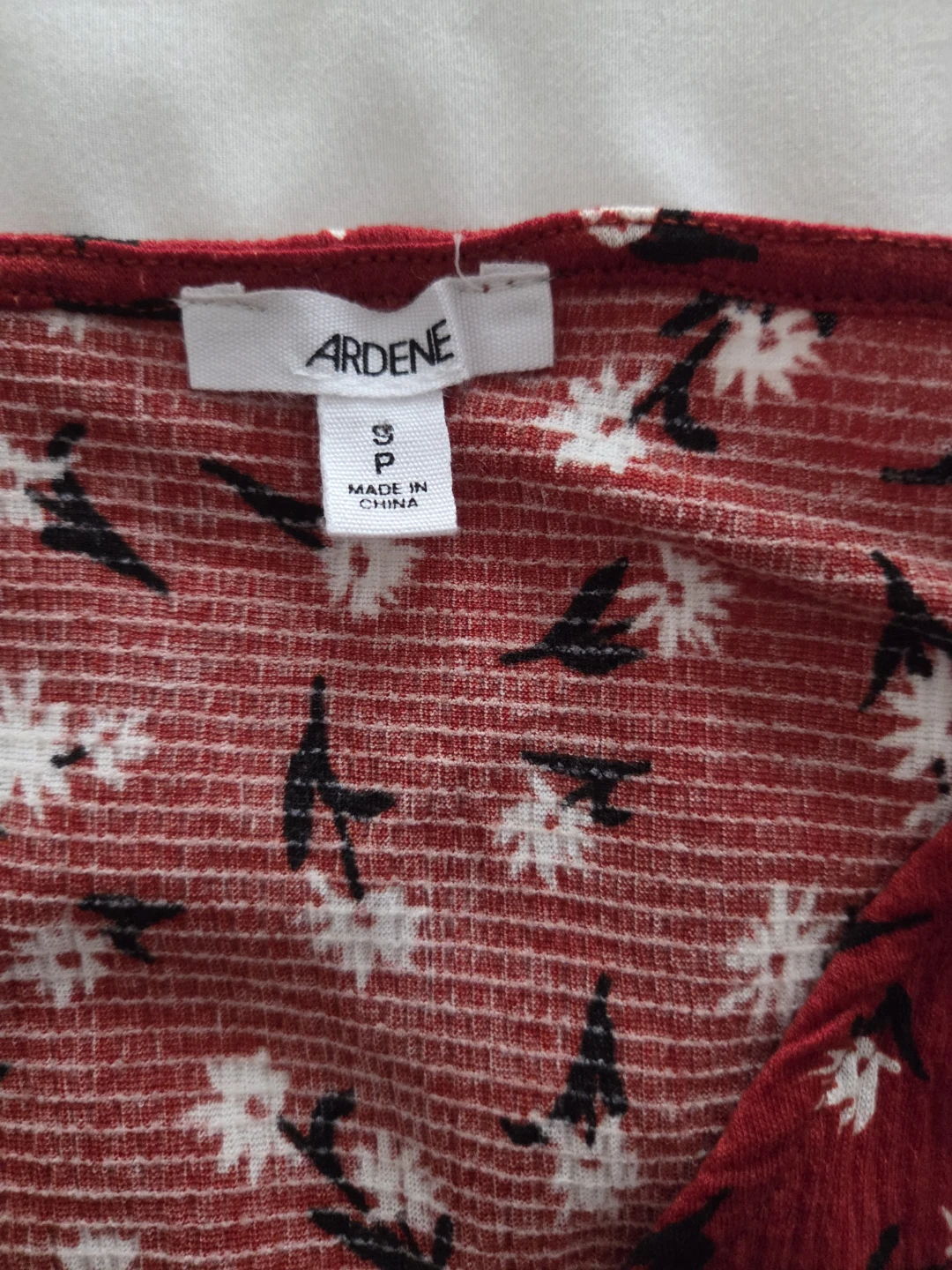 Ardene Red Floral Dress - photo 2