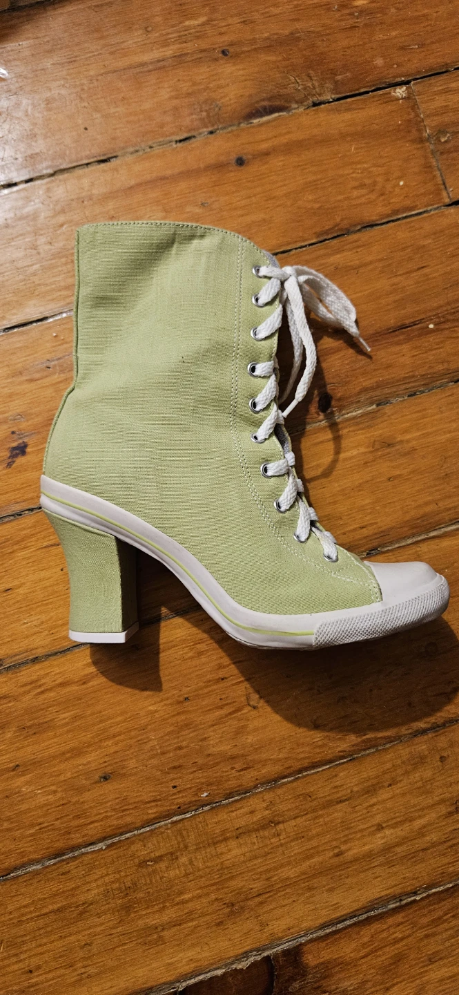 Canvas boots