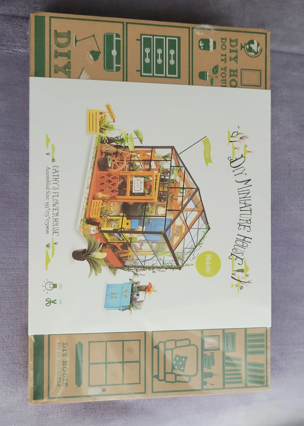 Cathy's Flower House DIY Miniature House