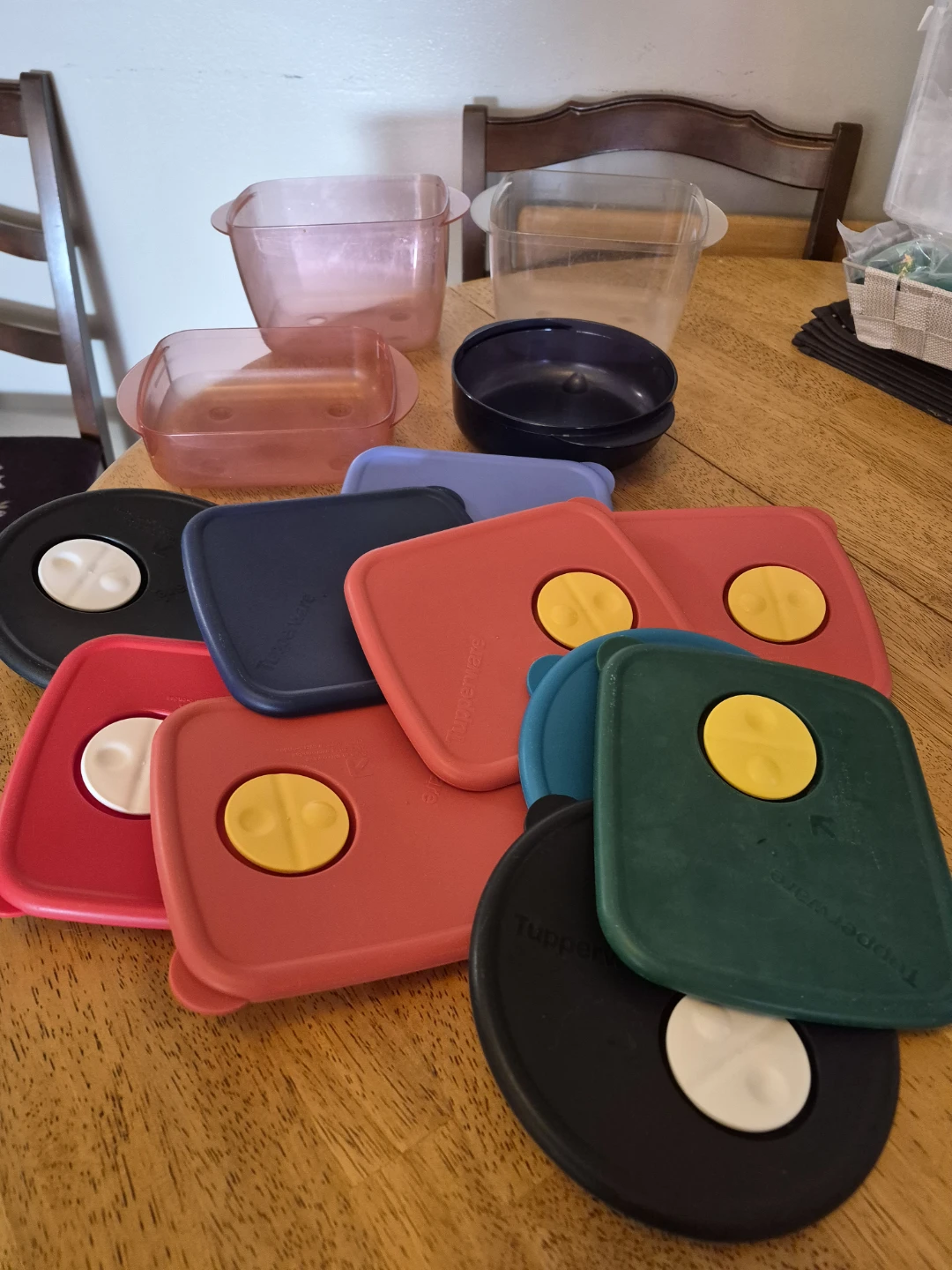 Mix Misc Lot of Tupperware Microwave Containers