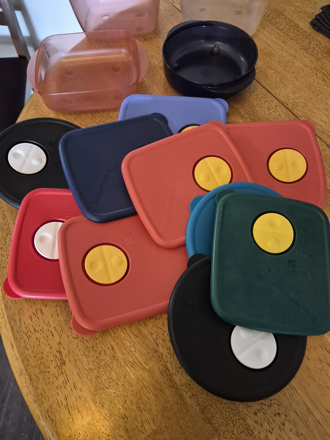 Mix Misc Lot of Tupperware Microwave Containers - photo 2