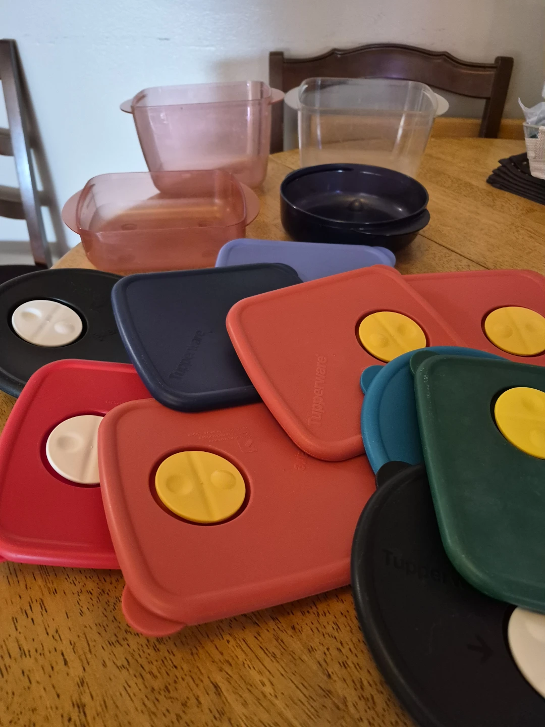 Mix Misc Lot of Tupperware Microwave Containers - photo 3