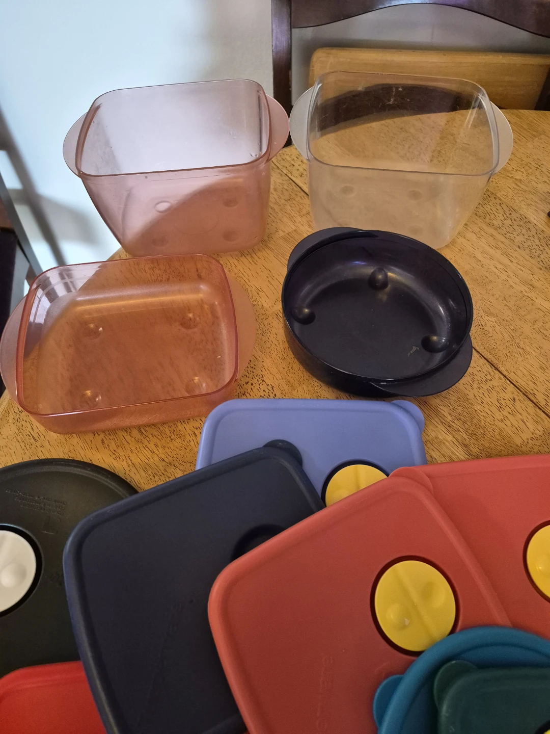 Mix Misc Lot of Tupperware Microwave Containers - photo 5