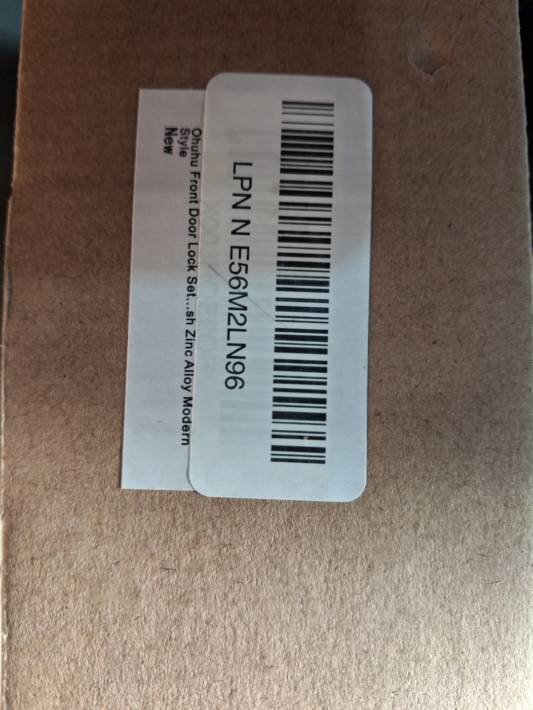Brand New Front Door Handle Set (No Key Included). - photo 2