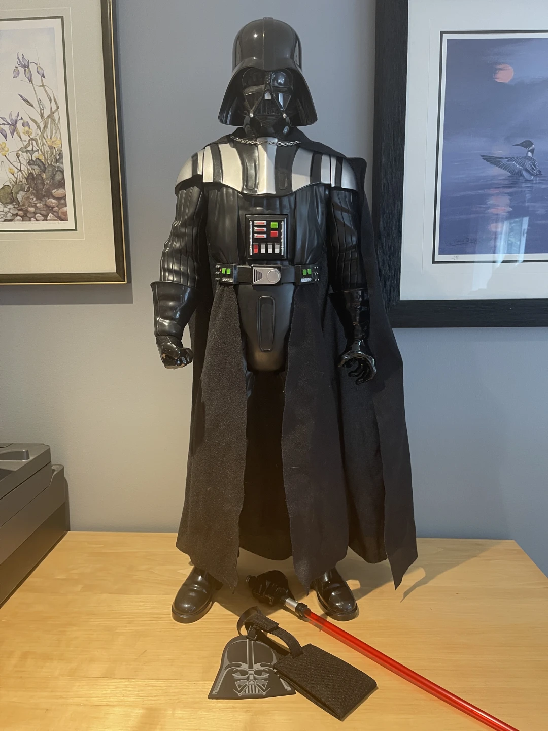 Star Wars Darth Vader Action Figure with Lightsaber