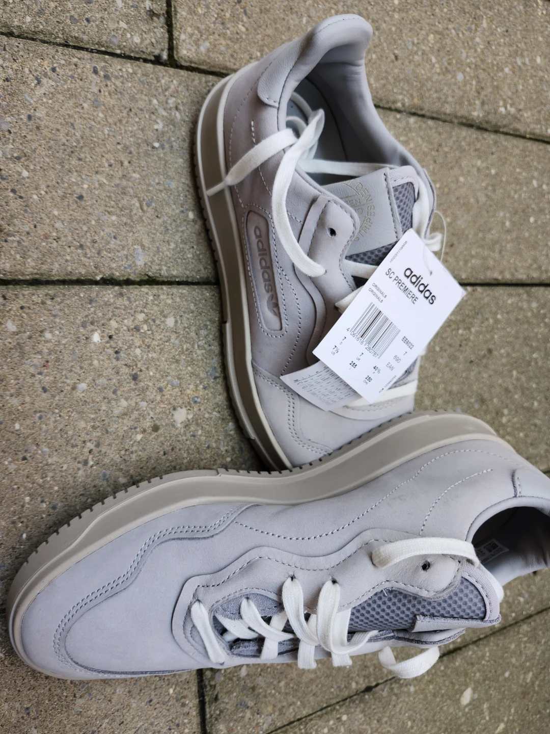 Adidas SC Premiere Grey Sneakers Size 7 - photo 2
