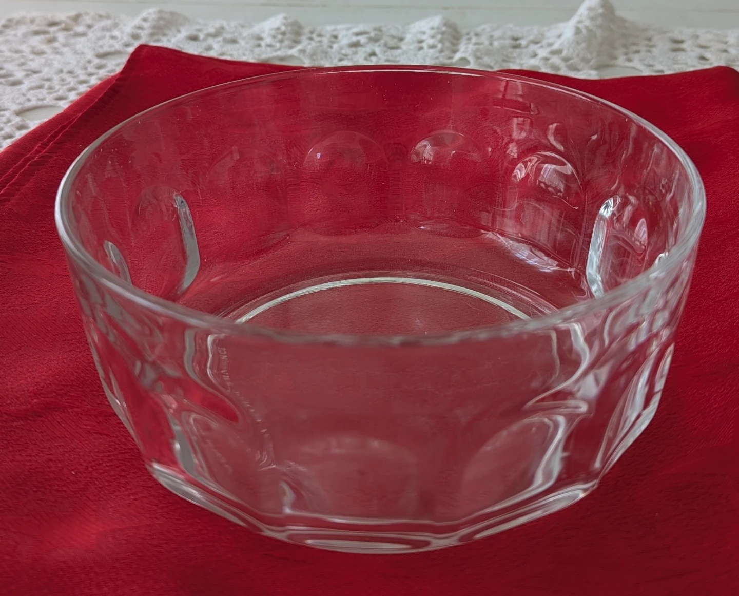 Aroroc glass round fruit bowl - photo 2