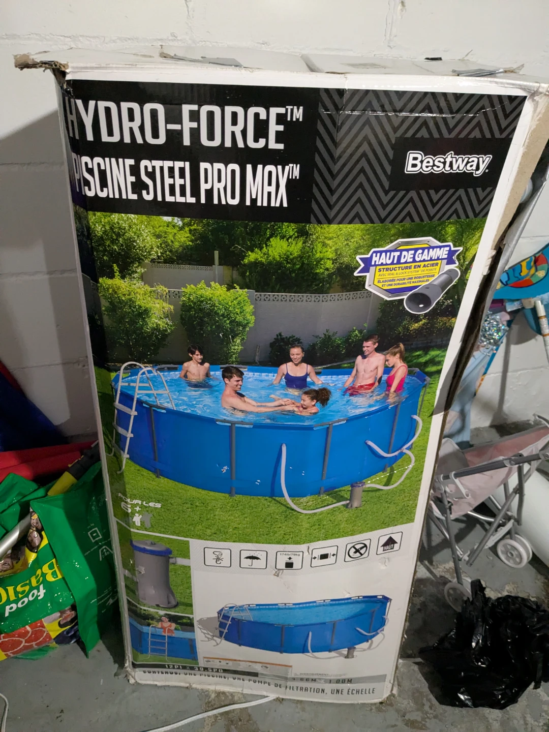 Bestway Hydro-Force Steel Pro Max Above Ground Pool