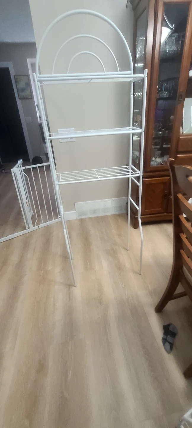 Bathroom Space Savers in White - photo 4