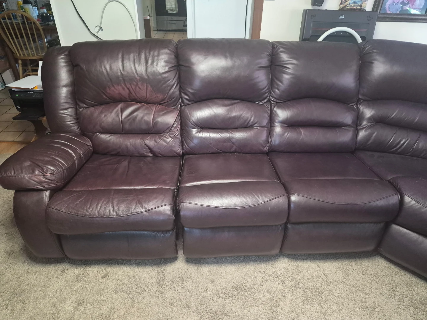 Sectional Recliner Sofa - photo 3