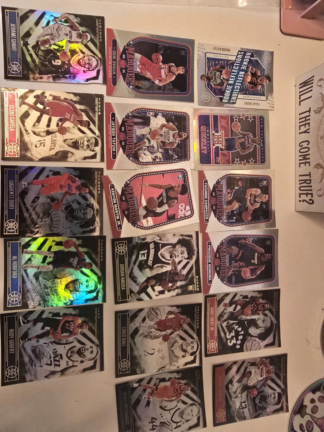 Panini NBA Basketball Trading Cards