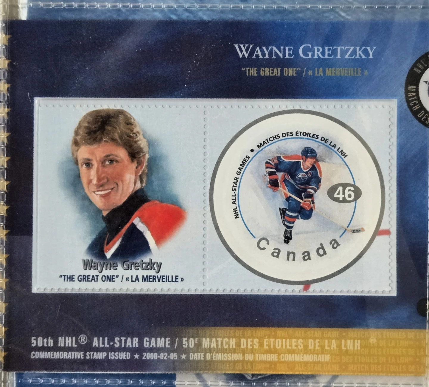 ORR, GRETZKY Vintage Stamp & Jersey Card Collection - photo 3