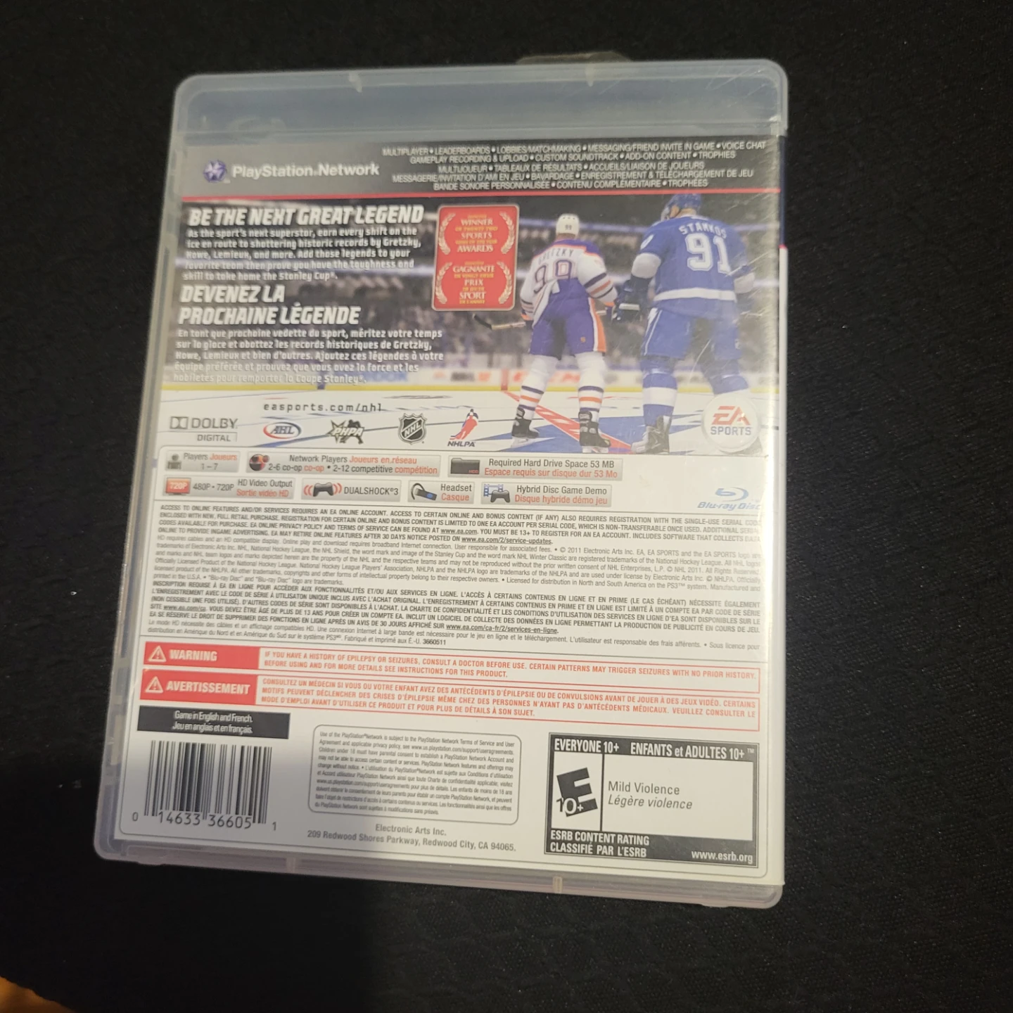 EA Sports NHL 12 for PlayStation 3 - photo 2
