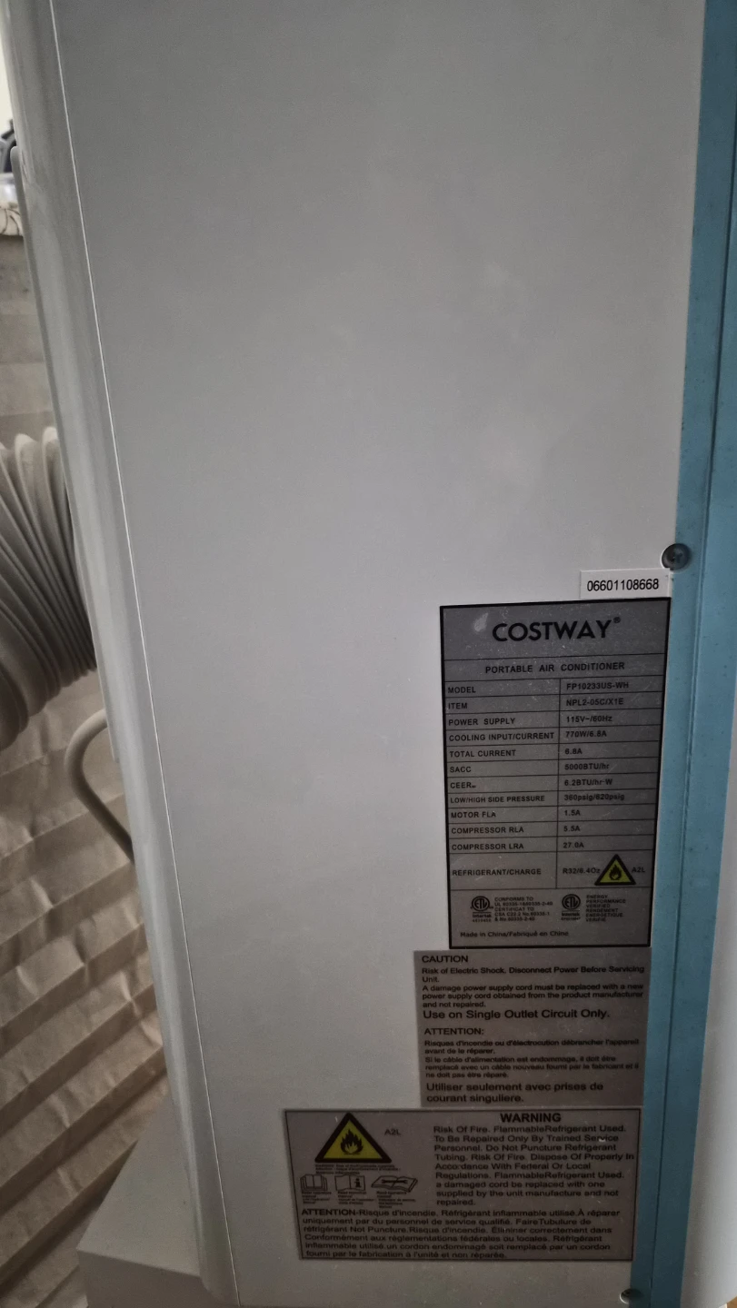 Costway Portable Air Conditioner - photo 5