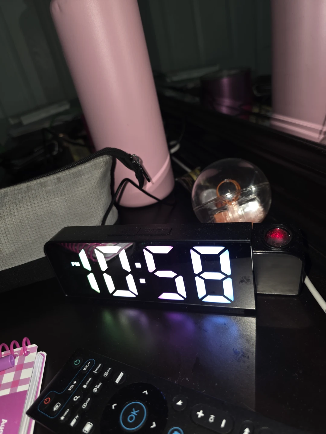 Digital Alarm Clock with LED Display