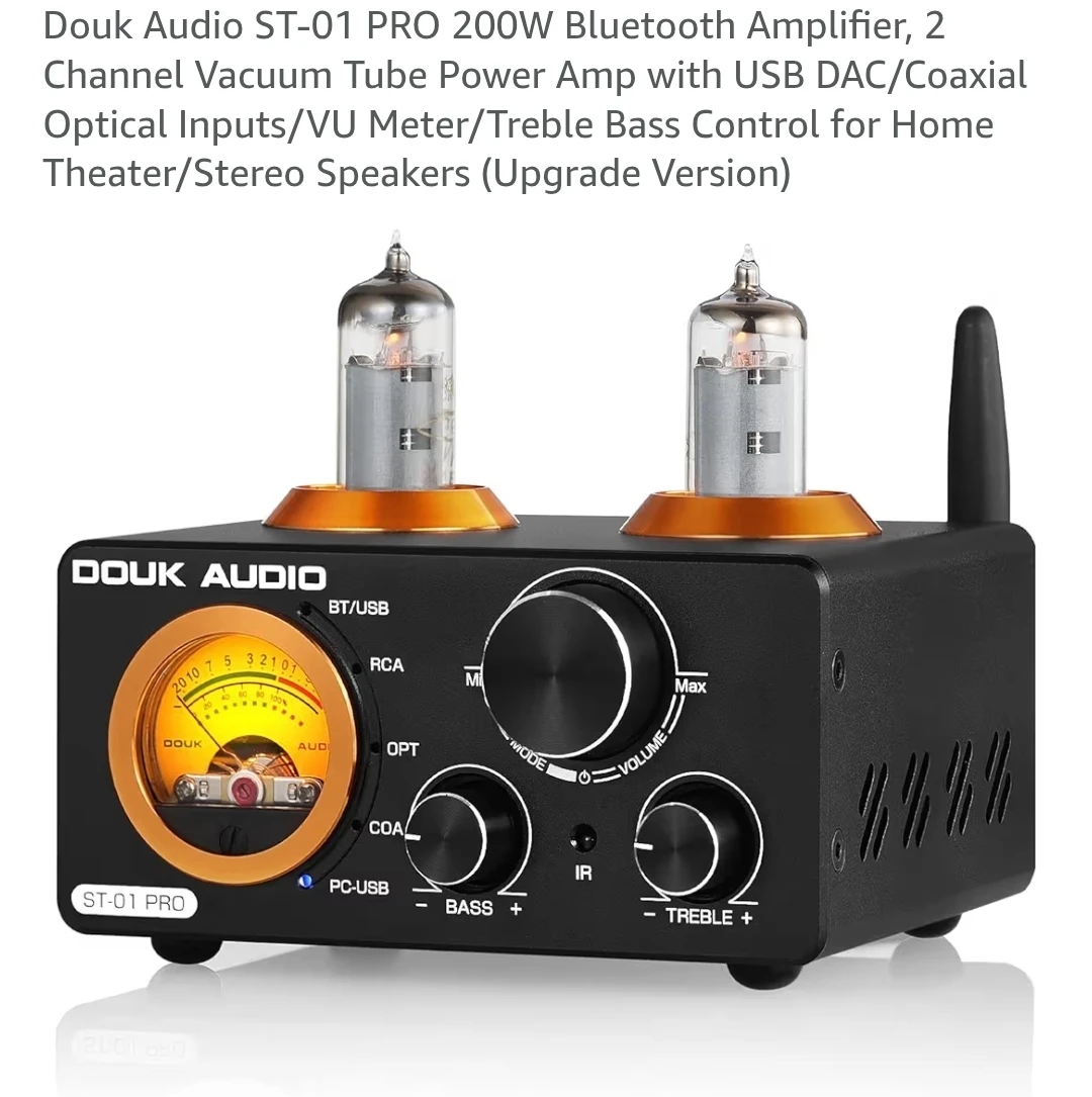 Douk Audio ST-01 PRO 200W Bluetooth Amplifier