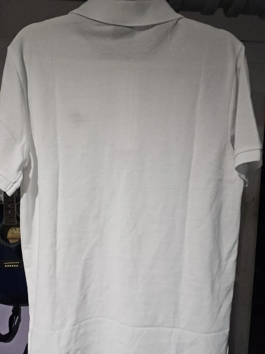 Pacific Polo Club White Polo Shirt - Size M - photo 3