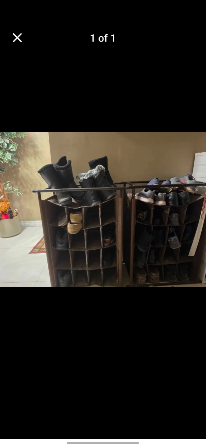 2 Tier Shoe Rack Organizer