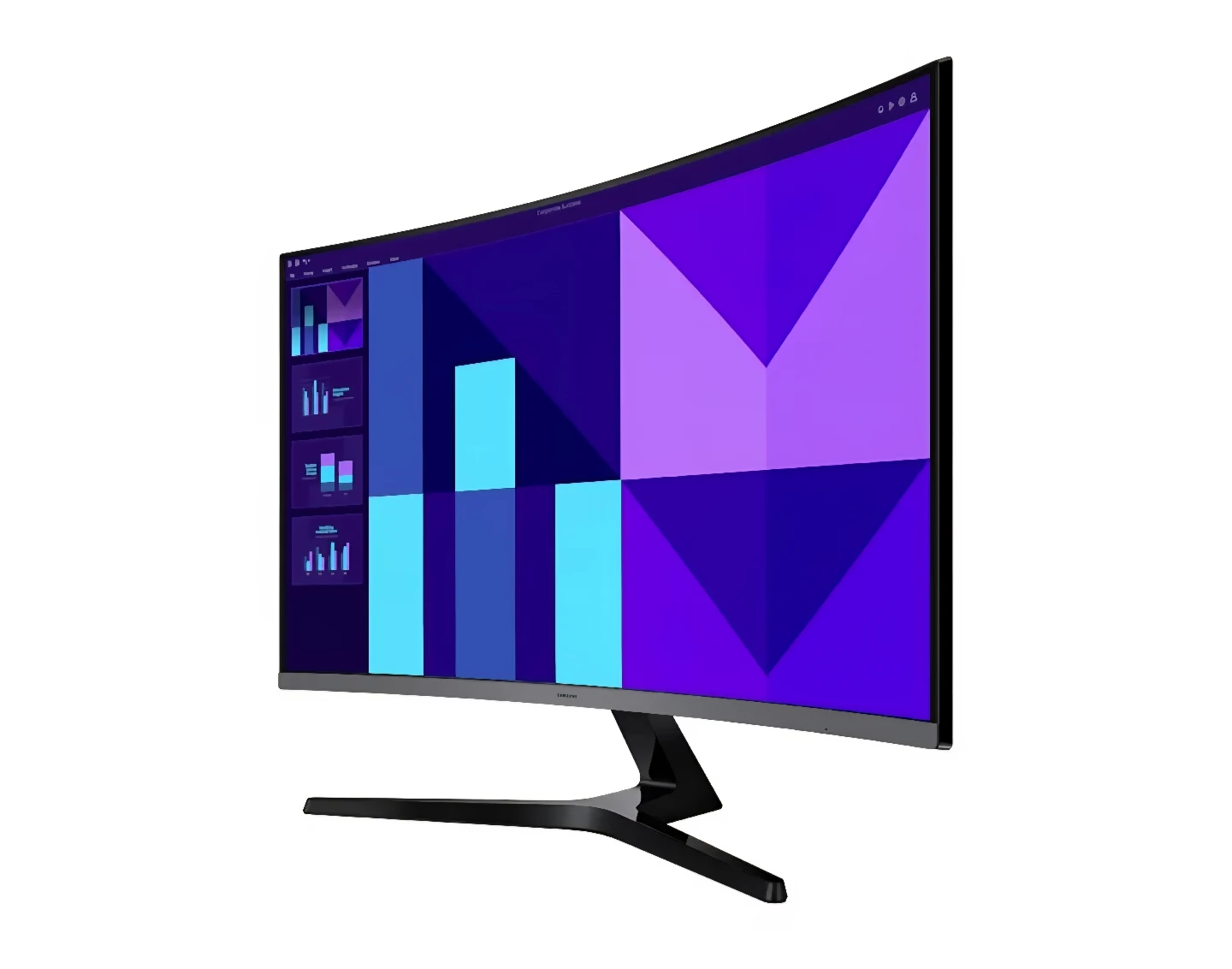 Samsung 32-inch FHD Black Curved Screen Monitor