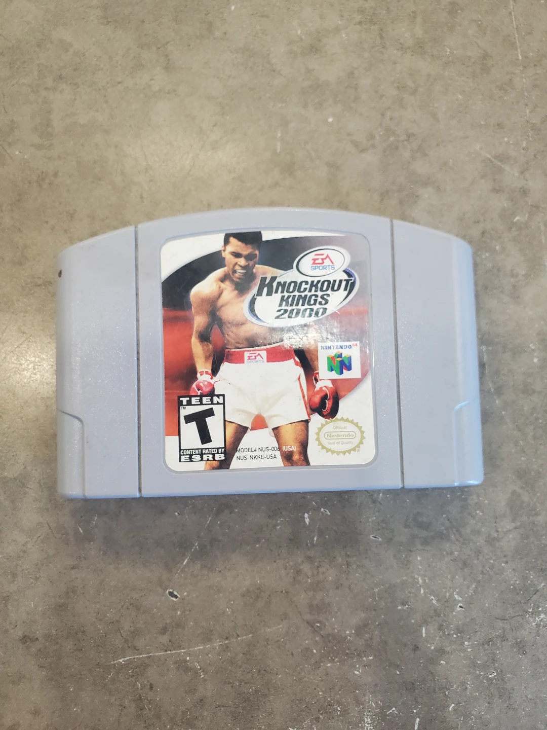 Nintendo 64 Knockout Kings 2000 Video Game Cartridge