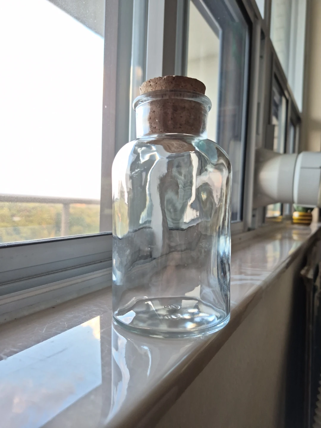Classic Glass Apothecary Jar with Cork Lid - photo 3