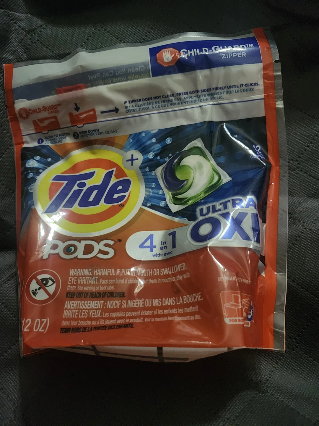 Tide PODS Ultra Oxi Laundry Detergent