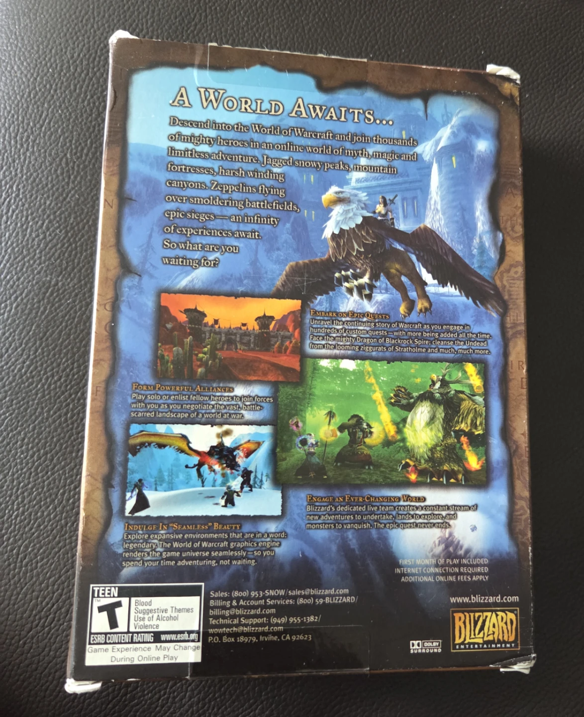 ⚽️World of Warcraft PC Game - Game of the Year Edition - photo 2